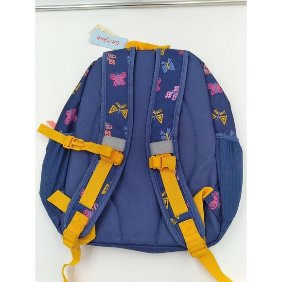 Cat & Jack Classic Kids' 17" Backpack Butterfly NWT but name written inside - Picture 2 of 5